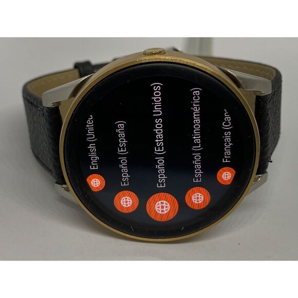 Fossil Gen 3 FTW7001 Black Leather Digital Dial Genuine Smart Watch ZA421 - Picture 6 of 11